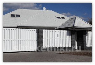 Фото белого забора из штакетника в Семее